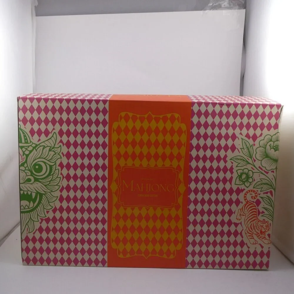 Maison Lude Mahjong Blooming Edition 160 Tile Set Premium Mat Leather Bag New